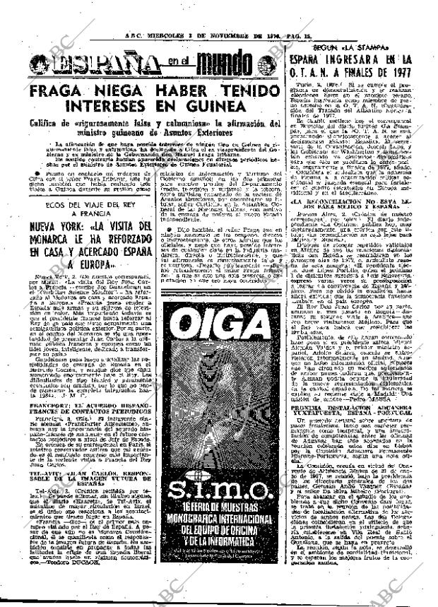 ABC MADRID 03-11-1976 página 27