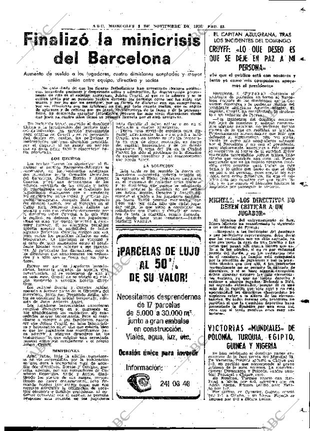 ABC MADRID 03-11-1976 página 67