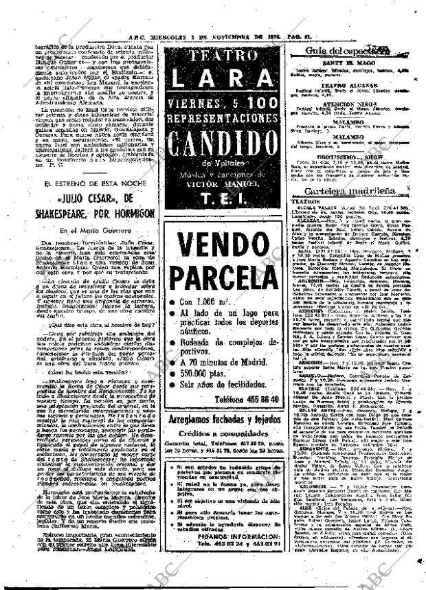 ABC MADRID 03-11-1976 página 73