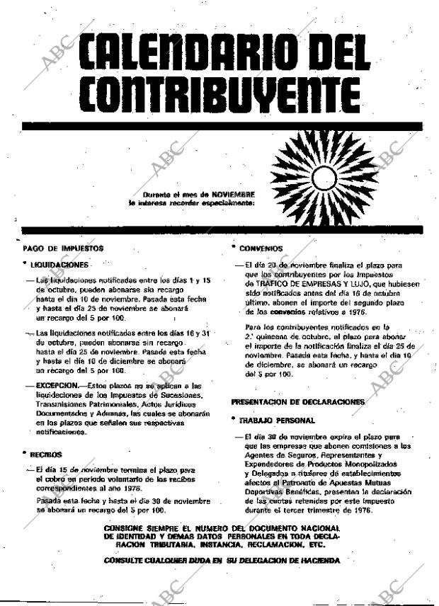 ABC MADRID 05-11-1976 página 133