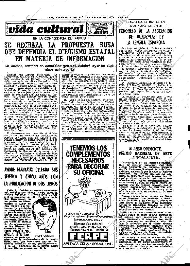 ABC MADRID 05-11-1976 página 64