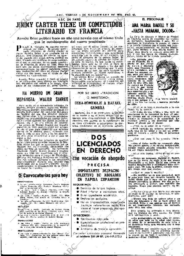 ABC MADRID 05-11-1976 página 65