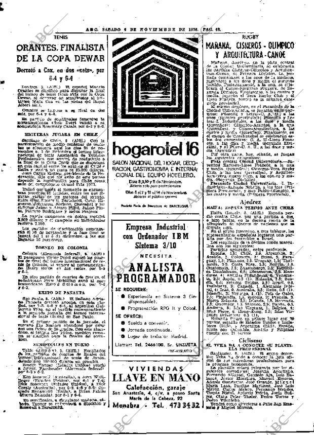 ABC MADRID 06-11-1976 página 68