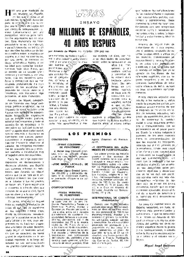 BLANCO Y NEGRO MADRID 06-11-1976 página 64
