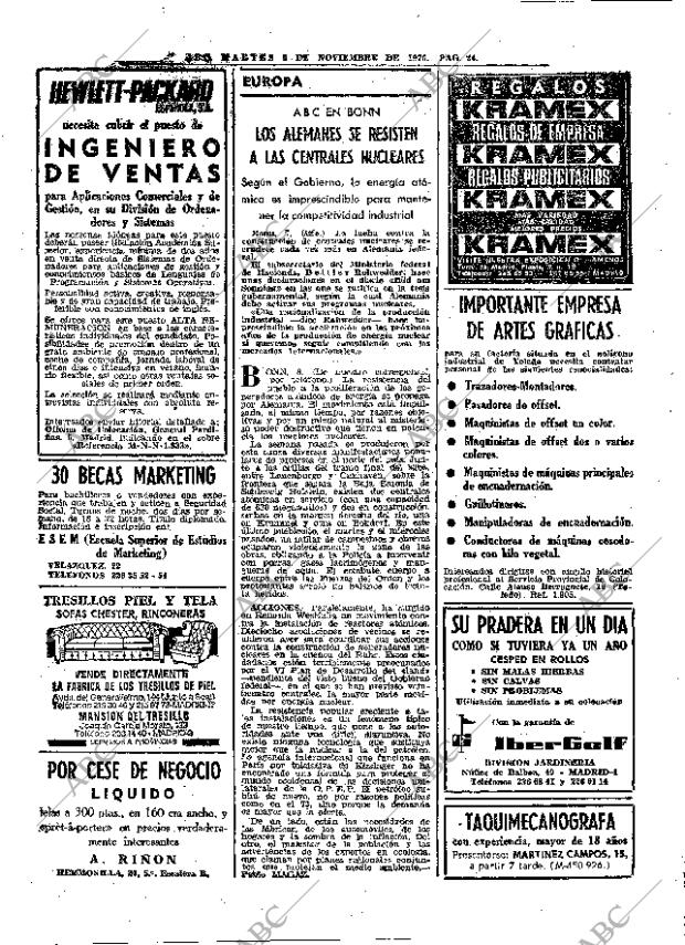 ABC MADRID 09-11-1976 página 48