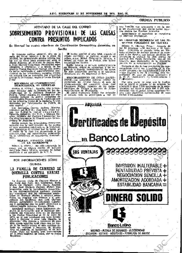ABC MADRID 10-11-1976 página 27