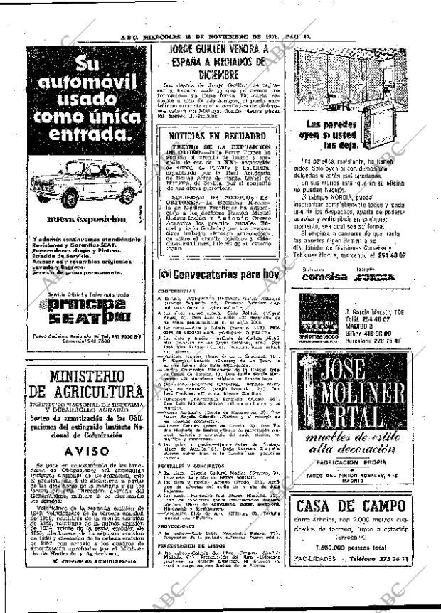 ABC MADRID 10-11-1976 página 50