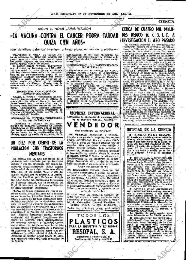 ABC MADRID 10-11-1976 página 51