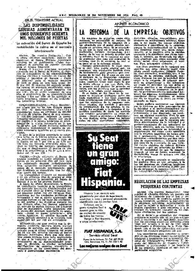 ABC MADRID 10-11-1976 página 55