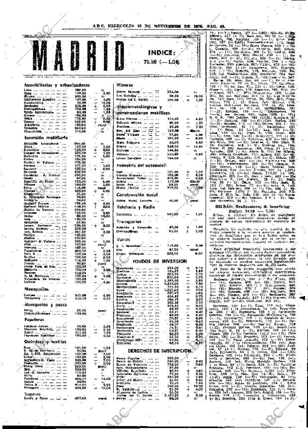 ABC MADRID 10-11-1976 página 59