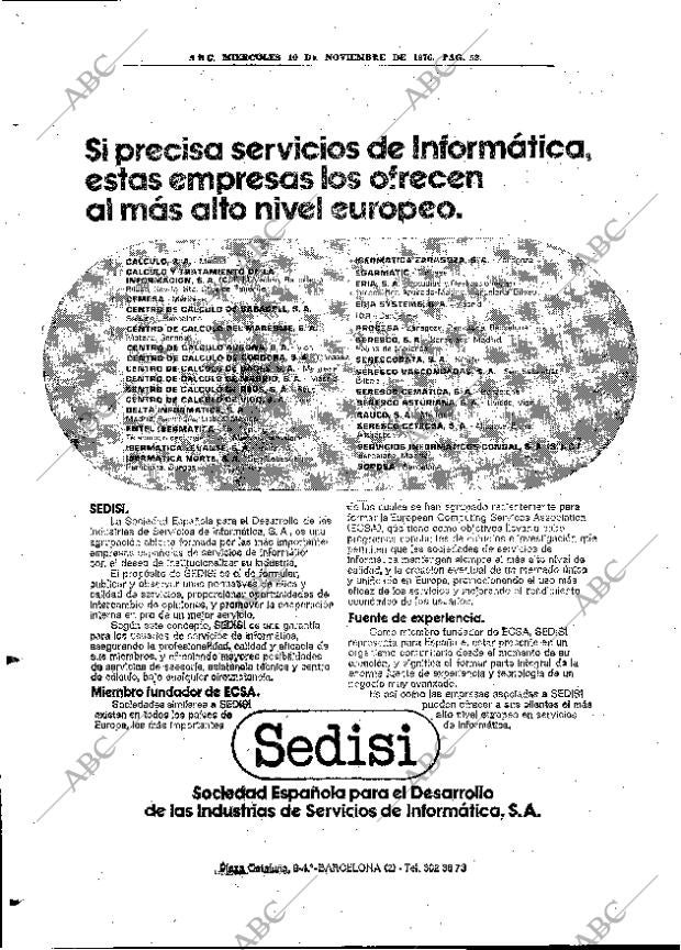 ABC MADRID 10-11-1976 página 62