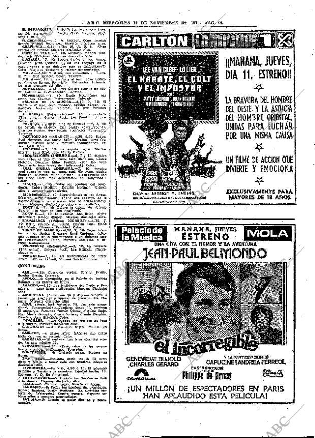 ABC MADRID 10-11-1976 página 78
