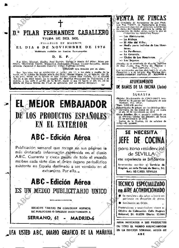 ABC MADRID 10-11-1976 página 96
