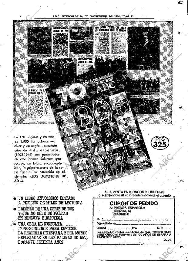 ABC MADRID 10-11-1976 página 97