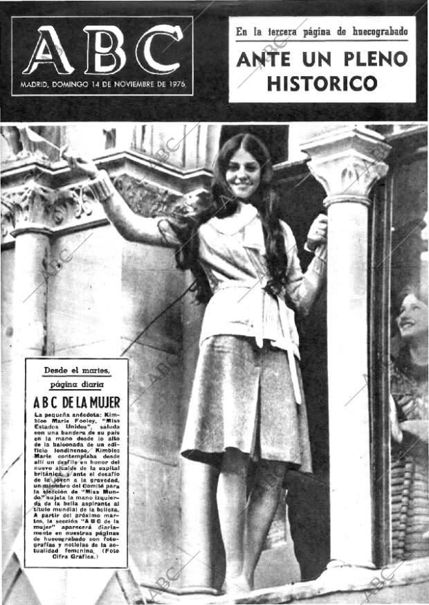 ABC MADRID 14-11-1976 página 1