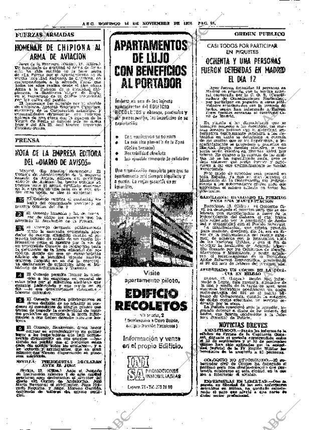 ABC MADRID 14-11-1976 página 26