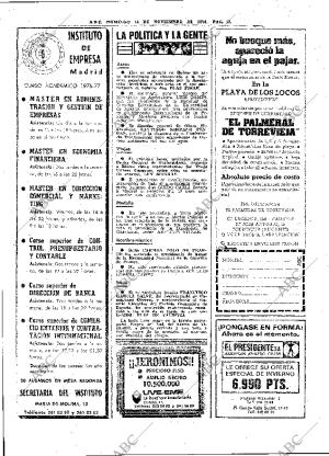 ABC MADRID 14-11-1976 página 28