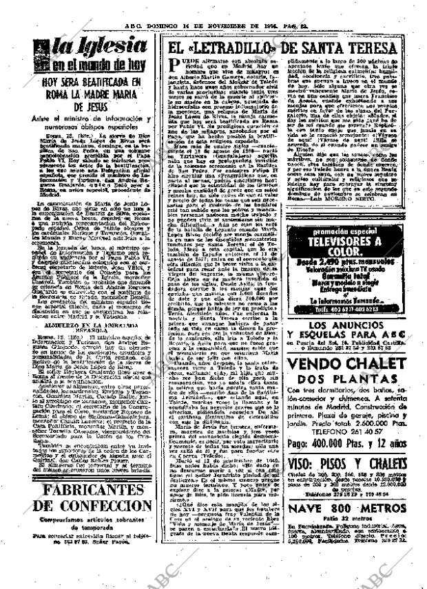 ABC MADRID 14-11-1976 página 39