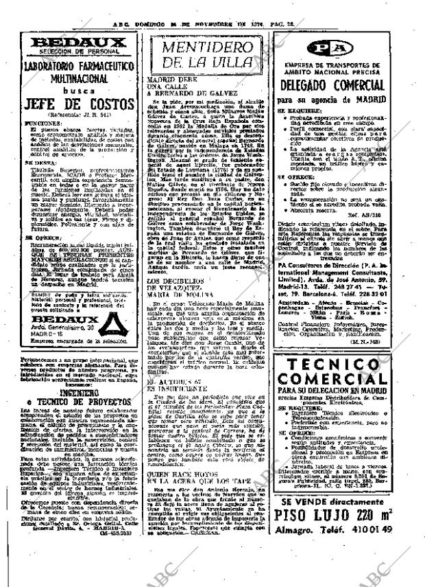 ABC MADRID 14-11-1976 página 44