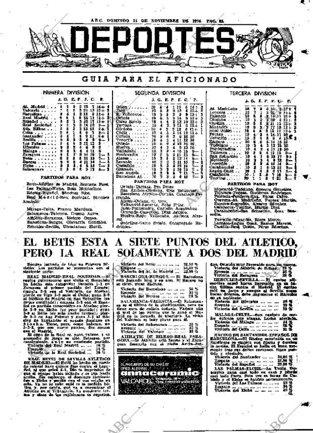 ABC MADRID 14-11-1976 página 69