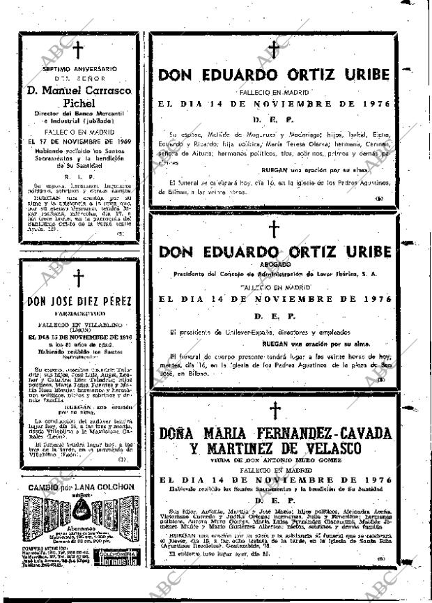ABC MADRID 16-11-1976 página 113