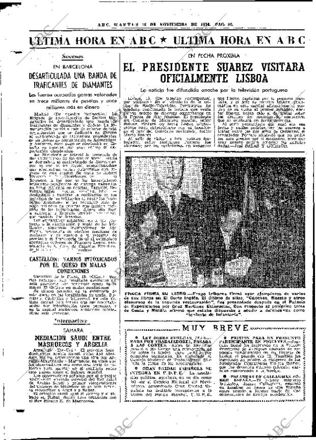 ABC MADRID 16-11-1976 página 116