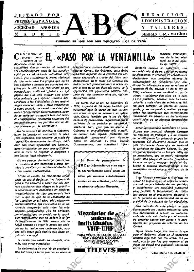 ABC MADRID 16-11-1976 página 3