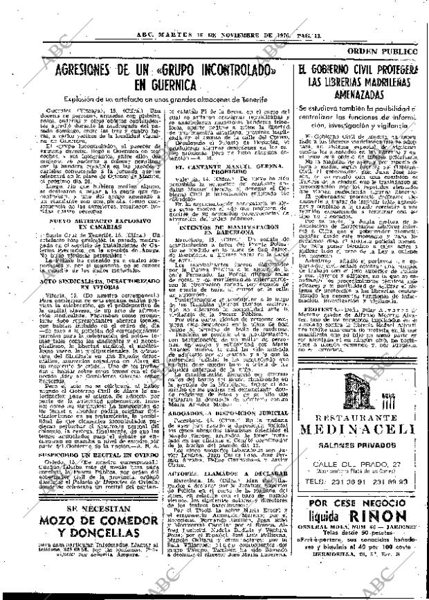 ABC MADRID 16-11-1976 página 33