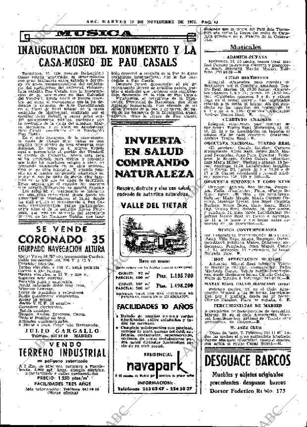 ABC MADRID 16-11-1976 página 65