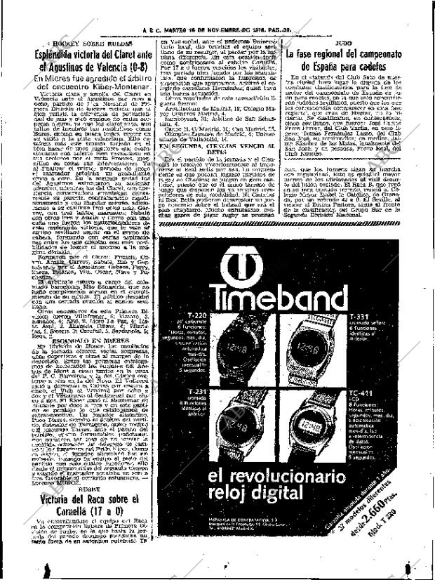 ABC SEVILLA 16-11-1976 página 69