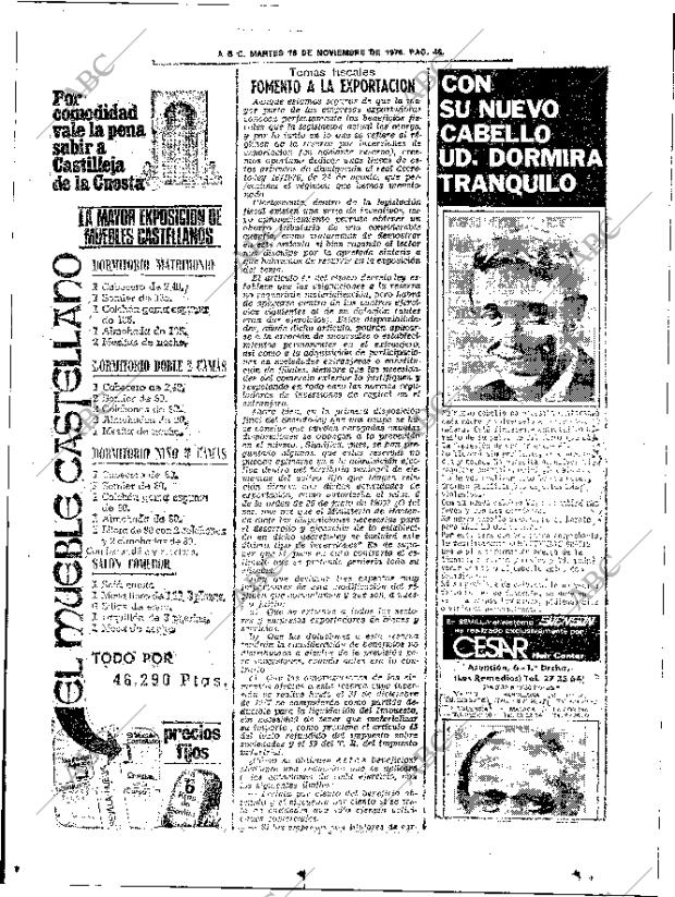 ABC SEVILLA 16-11-1976 página 76