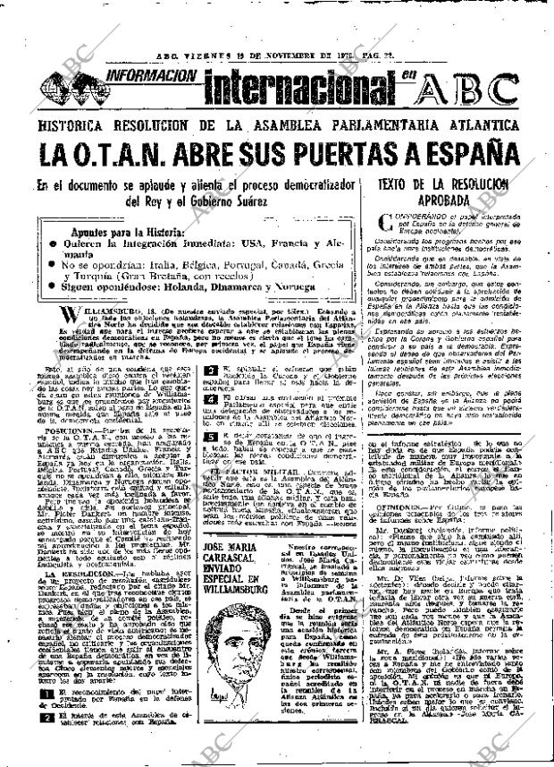 ABC MADRID 19-11-1976 página 38