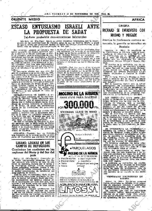 ABC MADRID 19-11-1976 página 41