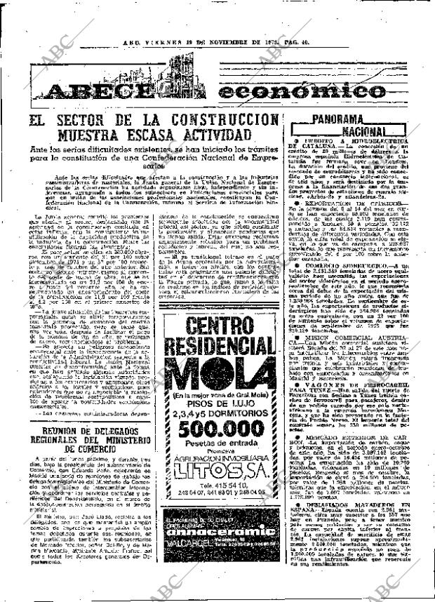 ABC MADRID 19-11-1976 página 56