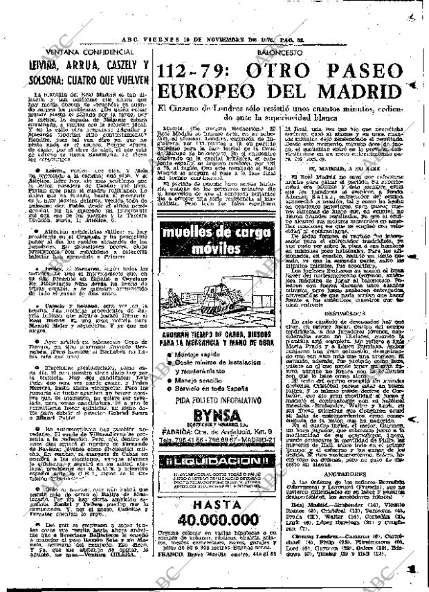 ABC MADRID 19-11-1976 página 69