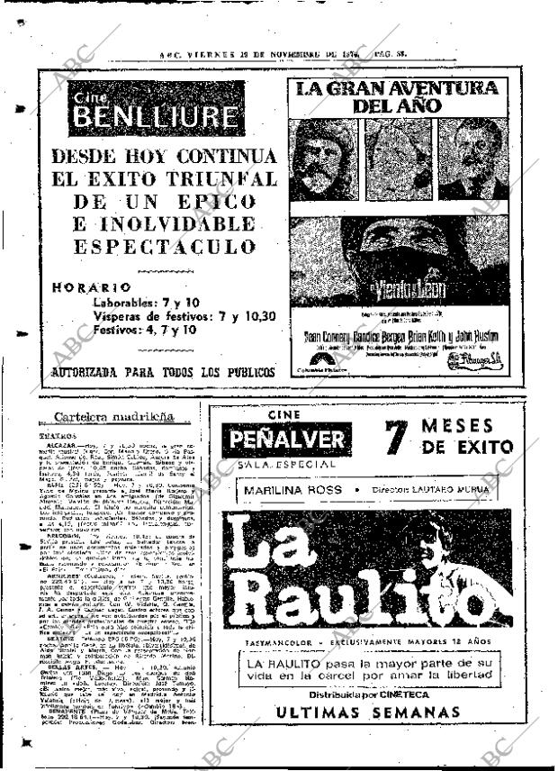 ABC MADRID 19-11-1976 página 74