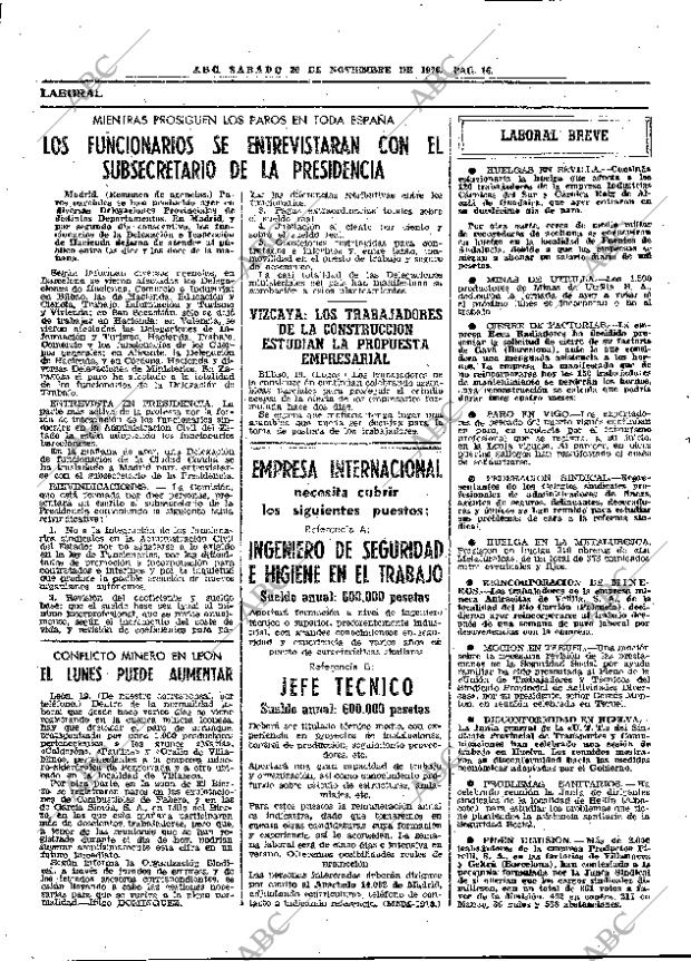 ABC MADRID 20-11-1976 página 32