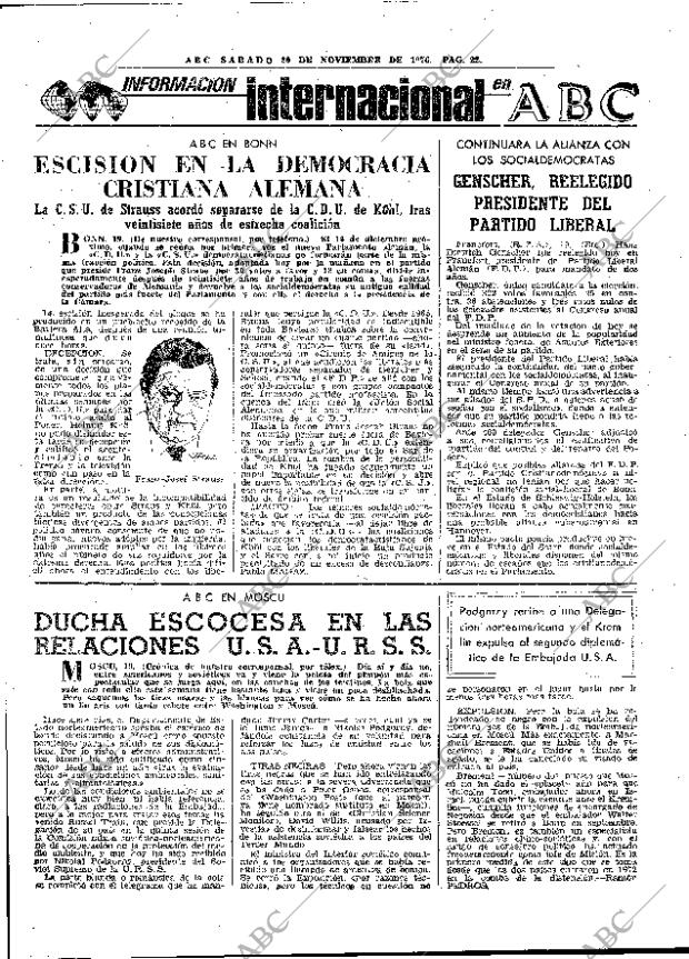 ABC MADRID 20-11-1976 página 38