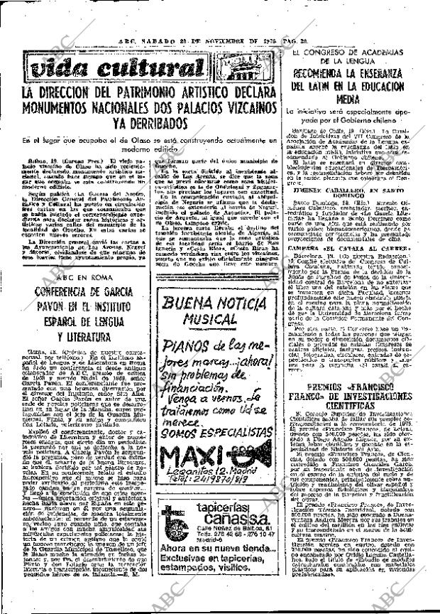 ABC MADRID 20-11-1976 página 52