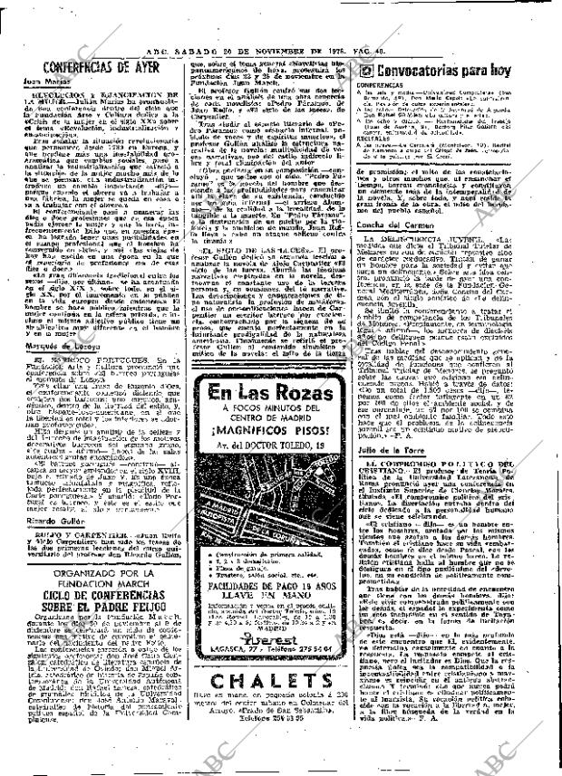 ABC MADRID 20-11-1976 página 56