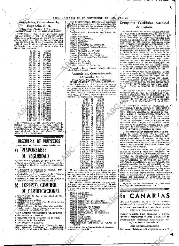 ABC MADRID 20-11-1976 página 65