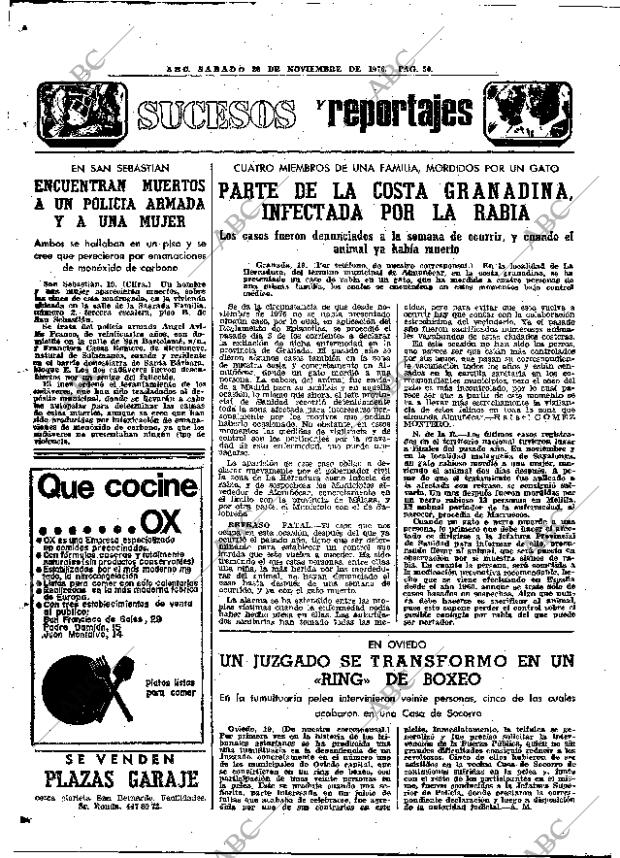 ABC MADRID 20-11-1976 página 66