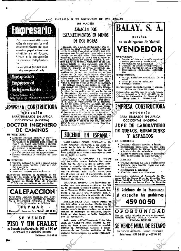 ABC MADRID 20-11-1976 página 68