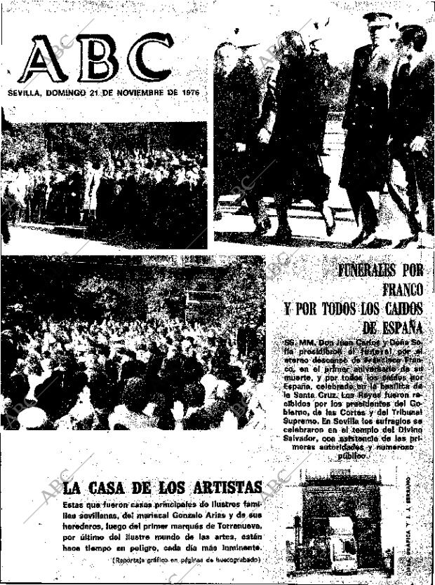 ABC SEVILLA 21-11-1976 página 1