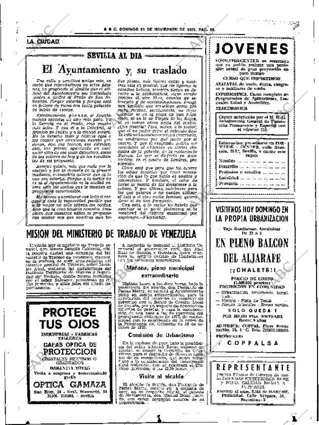 ABC SEVILLA 21-11-1976 página 49