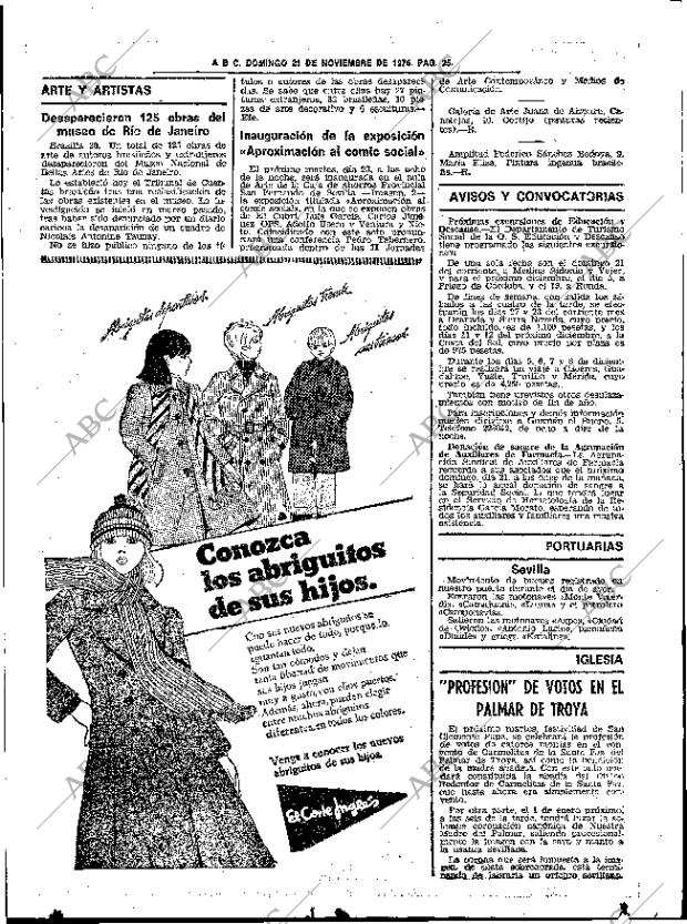 ABC SEVILLA 21-11-1976 página 55