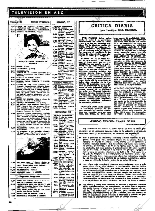 ABC MADRID 26-11-1976 página 118