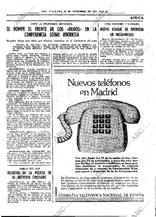 ABC MADRID 26-11-1976 página 41