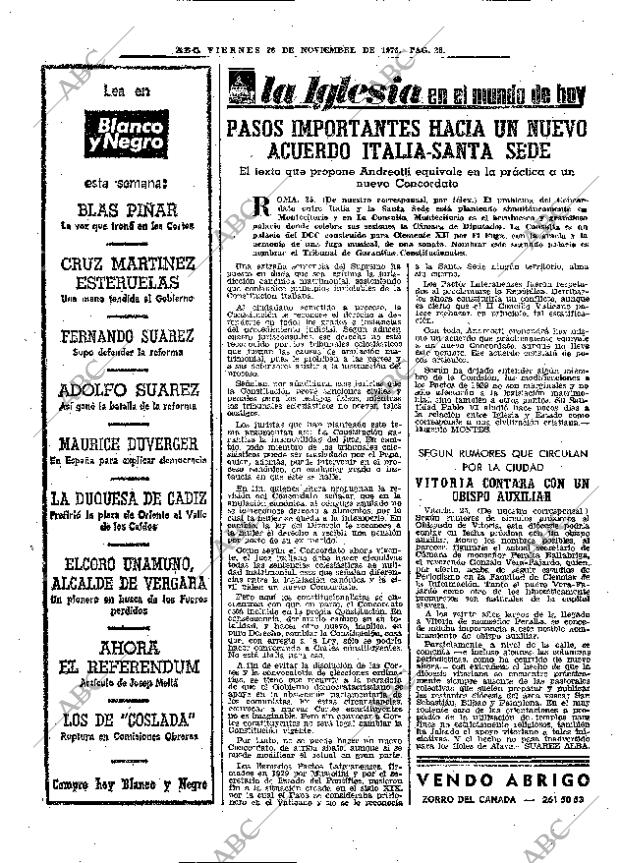 ABC MADRID 26-11-1976 página 44