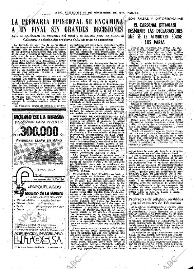 ABC MADRID 26-11-1976 página 45